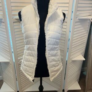 The North Face Ivory Puffer Vest